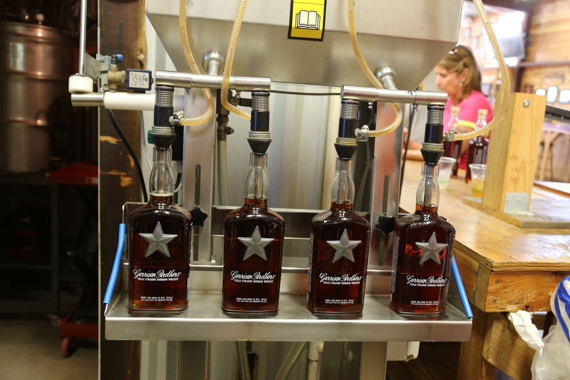 Put the bourbon in the bottle